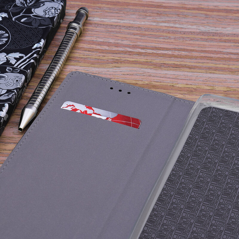 Husa Smart Book Samsung Galaxy M31s Flip - Albastru