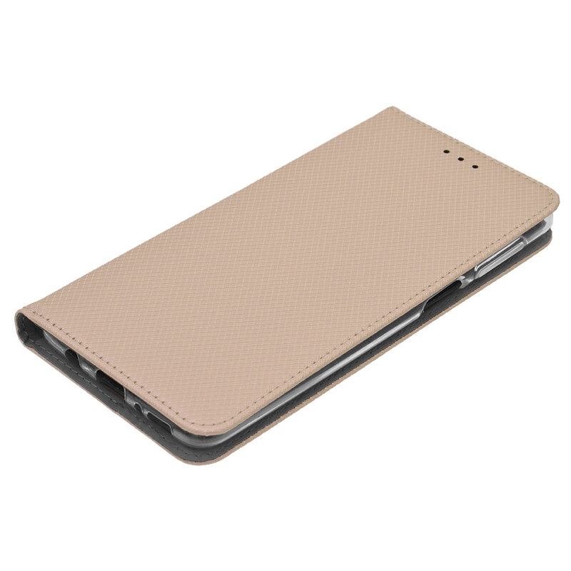 Husa Smart Book Samsung Galaxy M31s Flip - Auriu