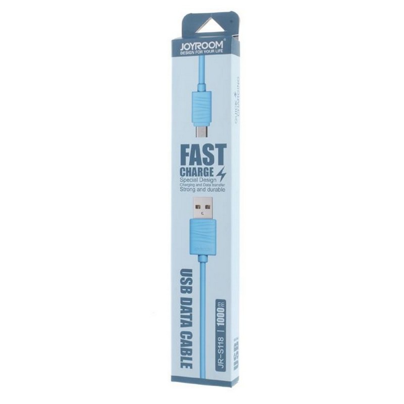 Cablu de date Micro USB Joyroom JR-S118 - Albastru