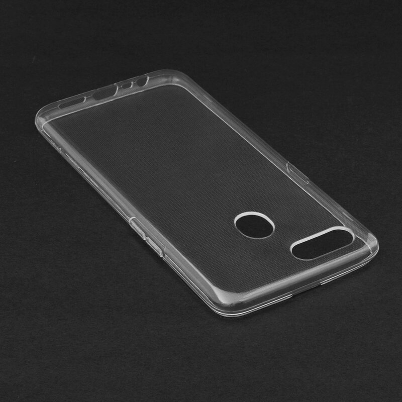 Husa Oppo A12 Techsuit Clear Silicone, transparenta