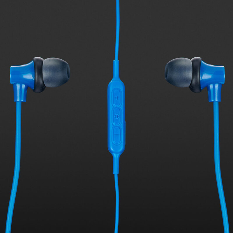 Casti in-ear originale Panasonic, wireless, Bluetooth, albastru, RP-NJ310BE-A