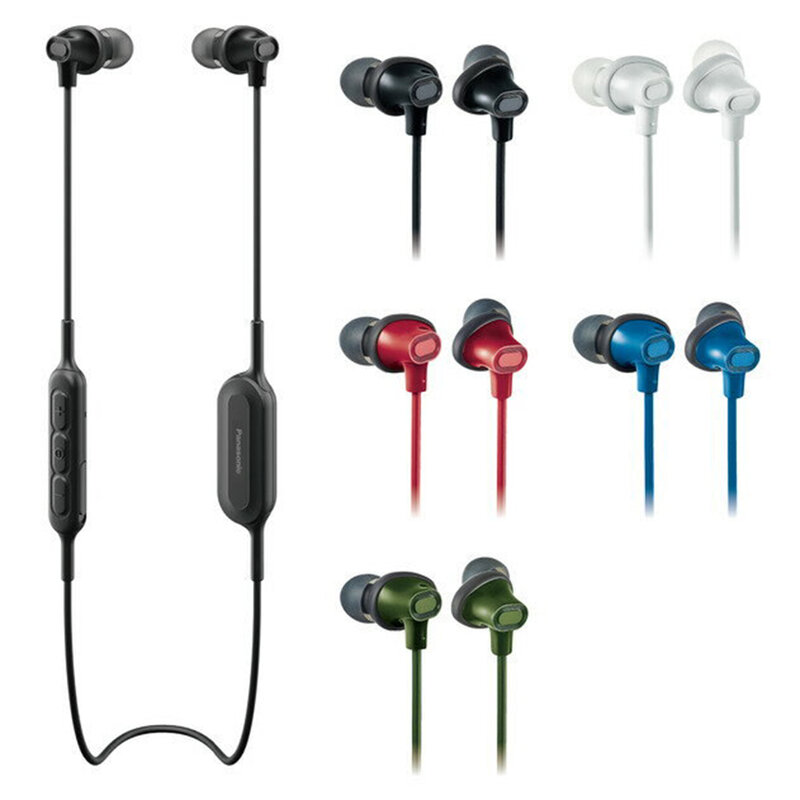 Casti in-ear originale Panasonic, wireless, Bluetooth, verde, RP-NJ310BE-G