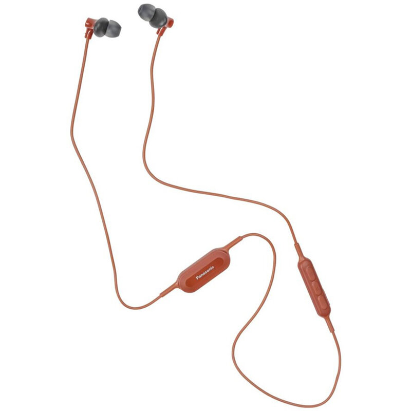 Casti in-ear originale Panasonic, wireless, Bluetooth, rosu, RP-NJ310BE-R