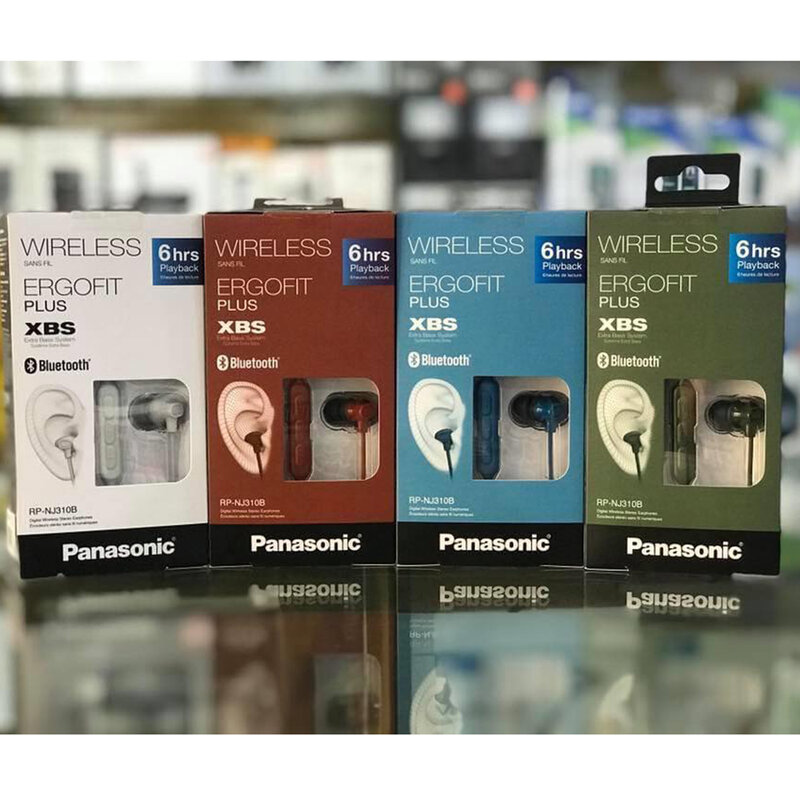 Casti in-ear originale Panasonic, wireless, Bluetooth, alb, RP-NJ310BE-W