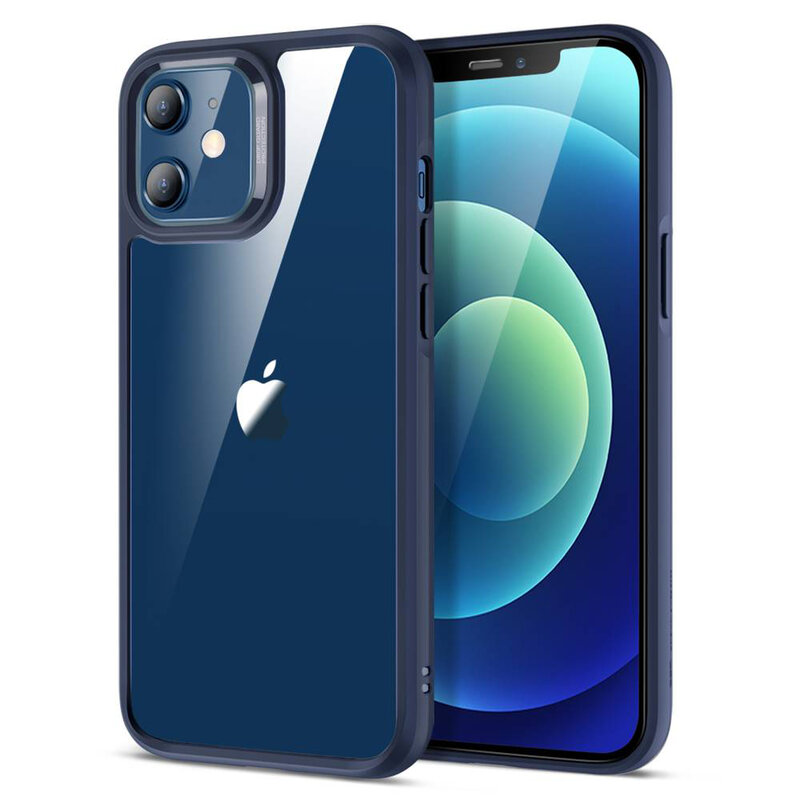 Husa iPhone 12 ESR Ice Shield - Albastru