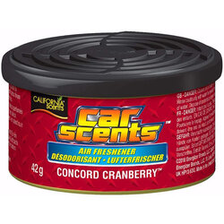 Odorizant auto California Scents, gel parfumat, universal, aroma Concord Cranberry