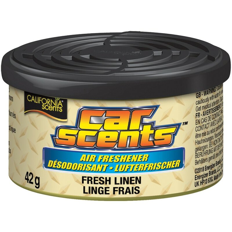 Odorizant auto California Scents, gel parfumat, universal, aroma Fresh Linen