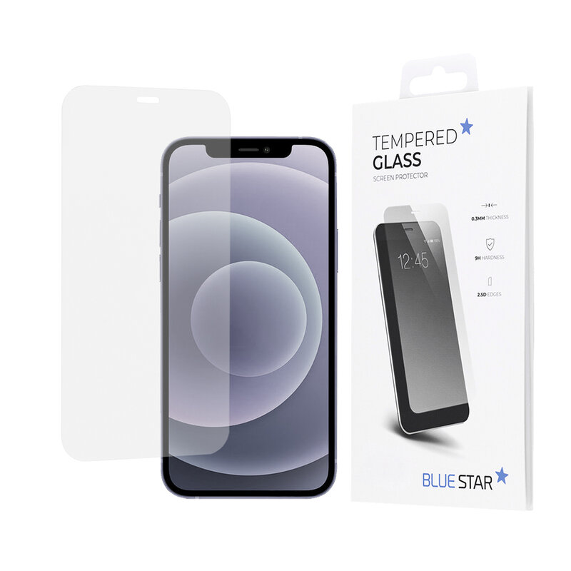 Folie Sticla iPhone 12 Pro Max BlueStar Tempered Glass 9H - Clear