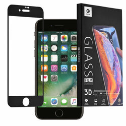 Folie Sticla iPhone SE 2, SE 2020 Mocolo 3D Full Cover - Black