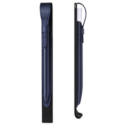 Husa Apple Pencil Dux Ducis, banda elastica prindere tableta, albastru