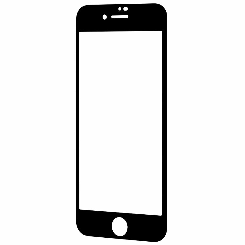 Folie Sticla iPhone SE 2, SE 2020 FullCover 3D Anank 9H - Black