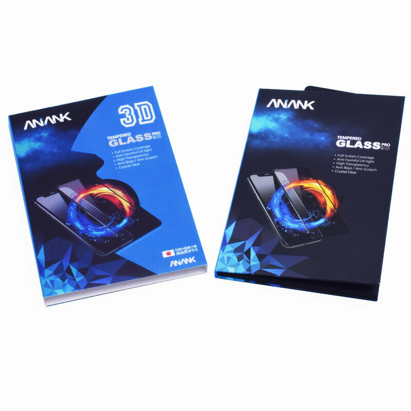 Folie Sticla iPhone SE 2, SE 2020 FullCover 3D Anank 9H - Black