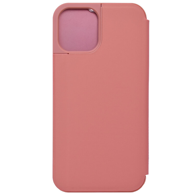 Husa iPhone 12 Pro Max Flip Standing Cover - Roz