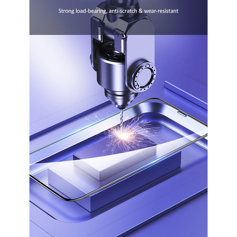 Folie sticla iPhone 12 Pro Max USAMS Tempered Glass 9H - Negru