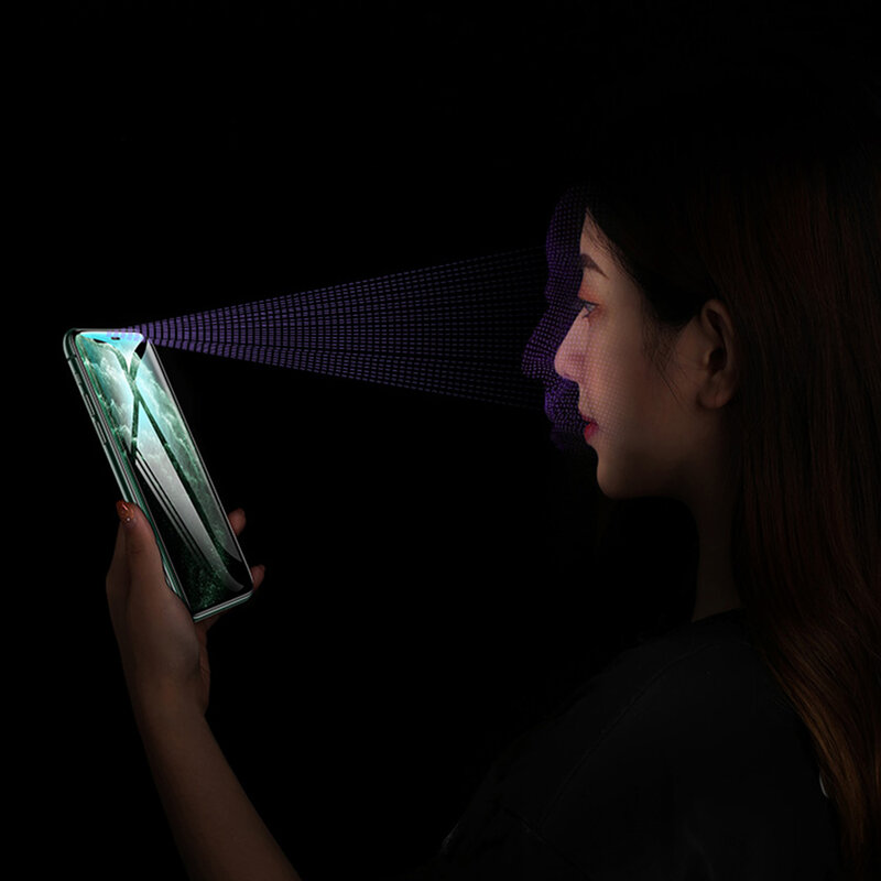 Folie Sticla iPhone 11 Pro USAMS Full Screen Curved Glass - Negru