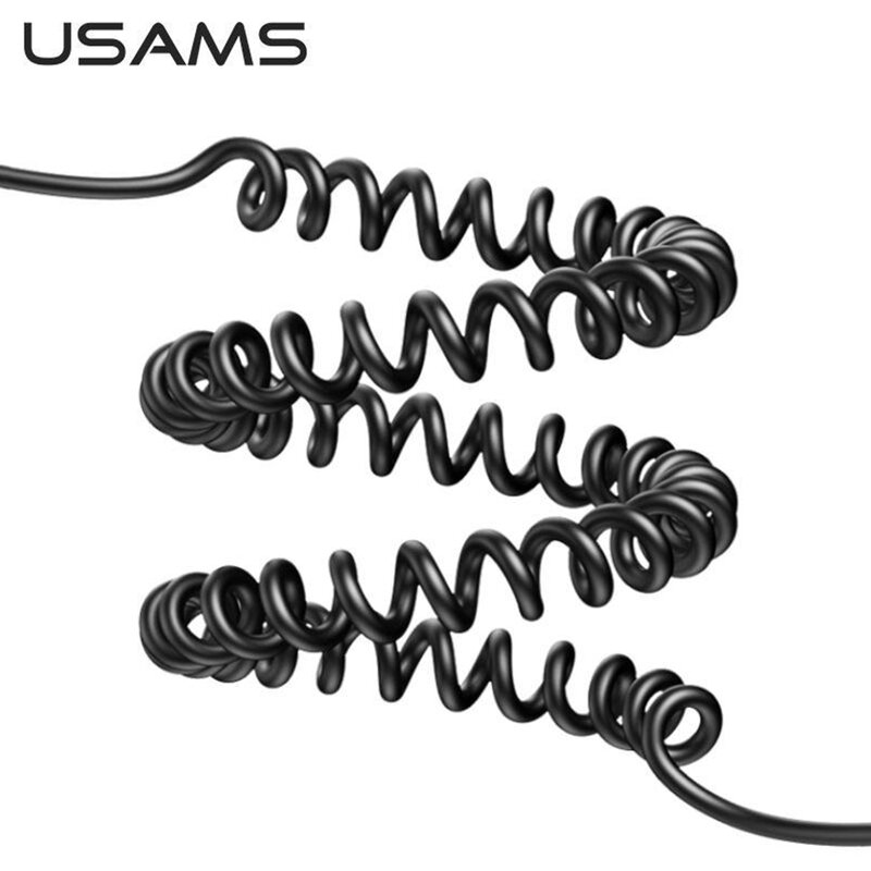 Receptor audio USAMS, transmitator auto wireless, USB, Jack 3.5mm, negru, US-SJ464