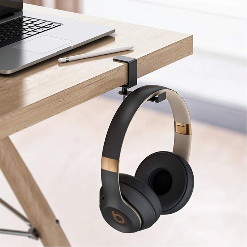 Suport birou multifunctional, organizator casti, cabluri, Techsuit