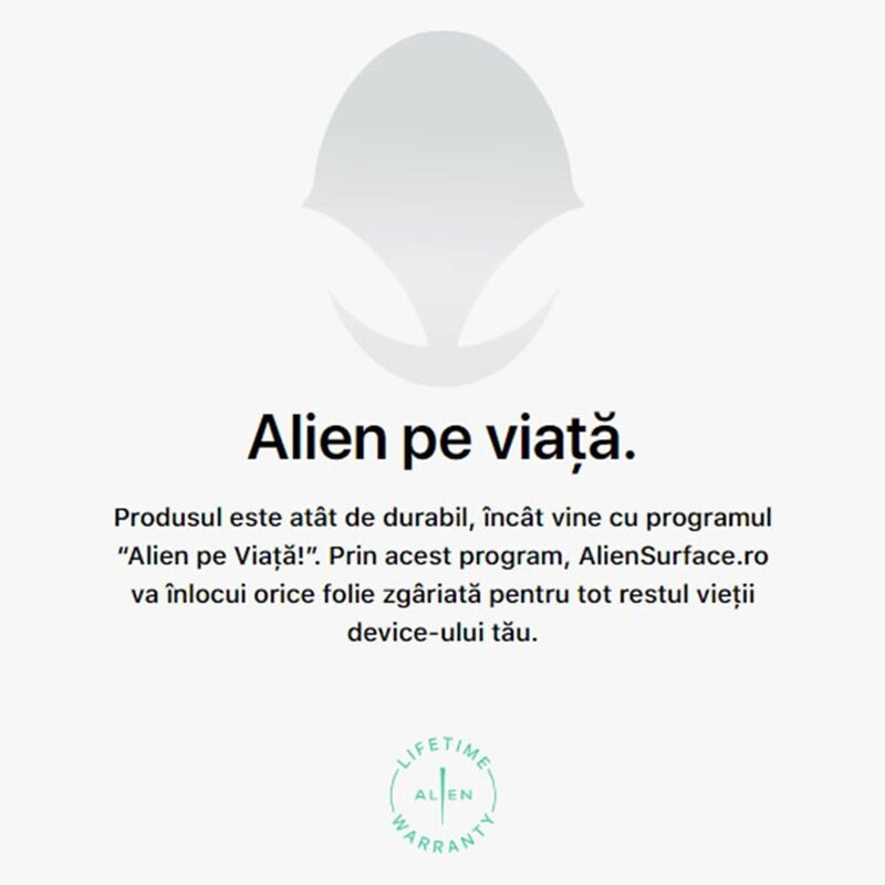 Folie Regenerabila Huawei P40 Pro Alien Surface Case Friendly - Clear