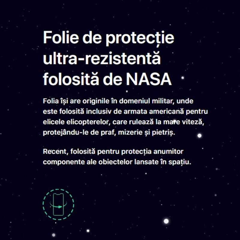 Folie Regenerabila Samsung Galaxy M51 Alien Surface Case Friendly - Clear