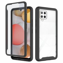 [Pachet 360°] Husa Samsung Galaxy A42 5G Tech-Protect Defense360 + Folie Ecran - Negru