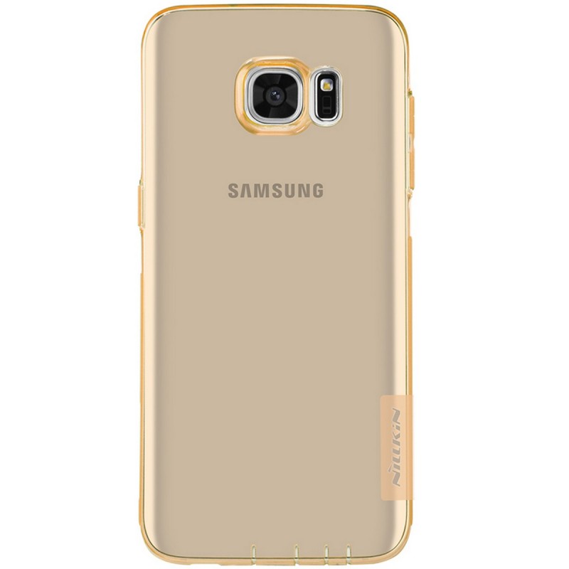 Husa Samsung Galaxy S7 Edge G935 Nillkin Nature UltraSlim Portocaliu