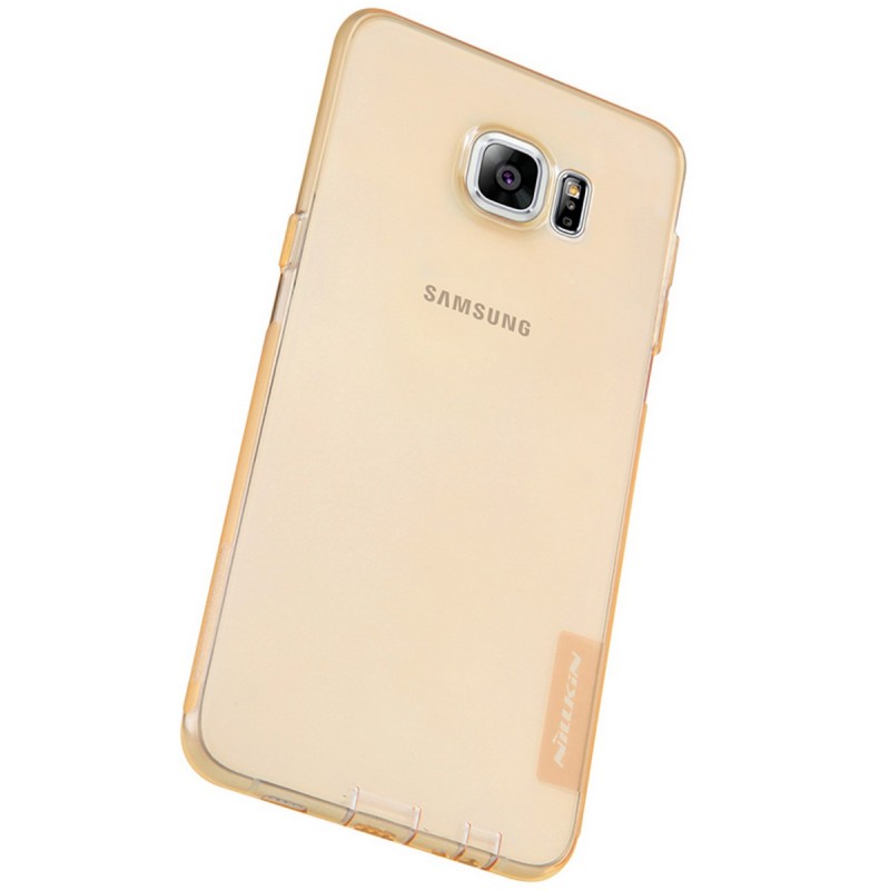 Husa Samsung Galaxy S6 Edge Plus G928 Nillkin Nature UltraSlim Portocaliu