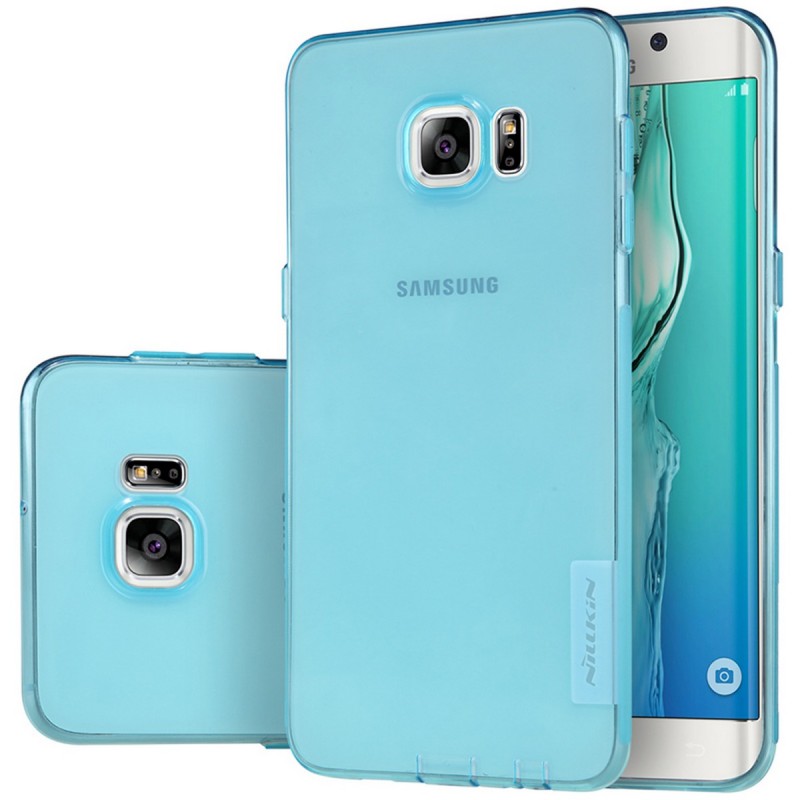 Husa Samsung Galaxy S6 Edge Plus G928 Nillkin Nature UltraSlim Albastru
