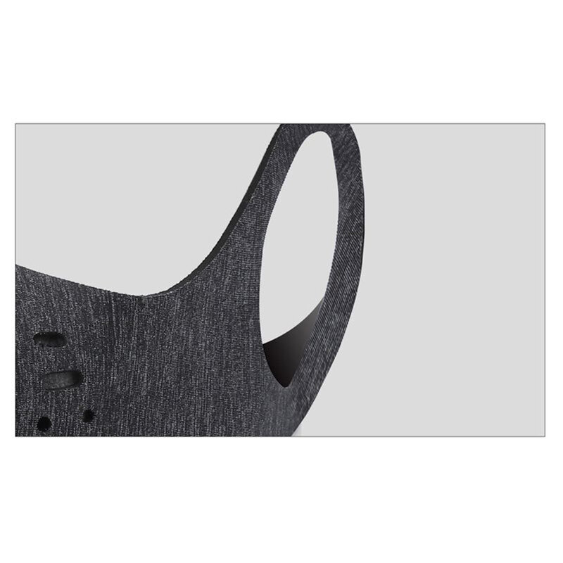 Masca sport cu filtru Fdtwelve F1, 2 valve, reutilizabila, neagra