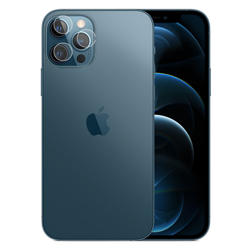 Folie Sticla Camera iPhone 12 Pro Mocolo Back Lens 9H - Clear