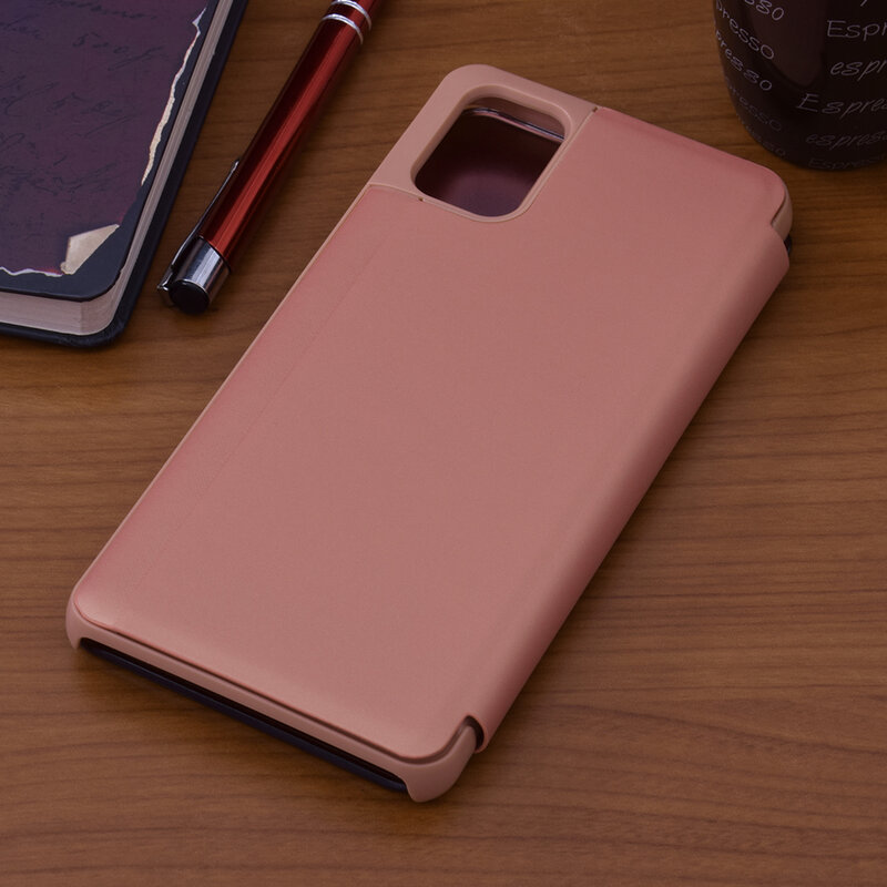 Husa Samsung Galaxy M51 Flip Standing Cover - Pink