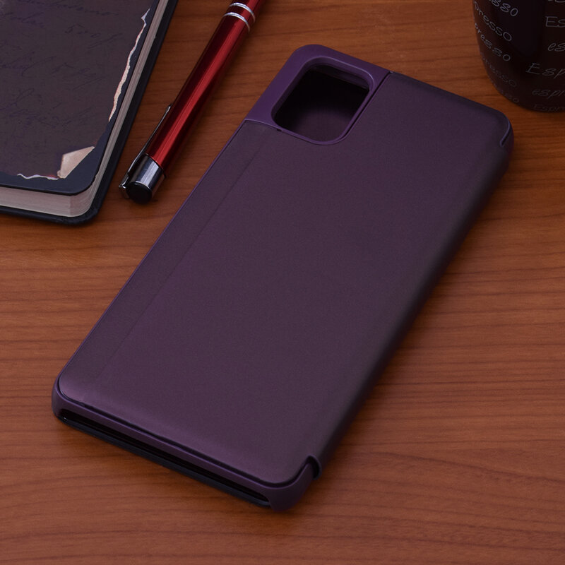Husa Samsung Galaxy M51 Flip Standing Cover - Purple