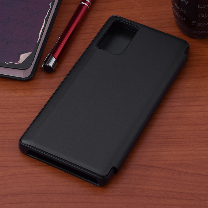 Husa Samsung Galaxy Note 20 Flip Standing Cover - Black