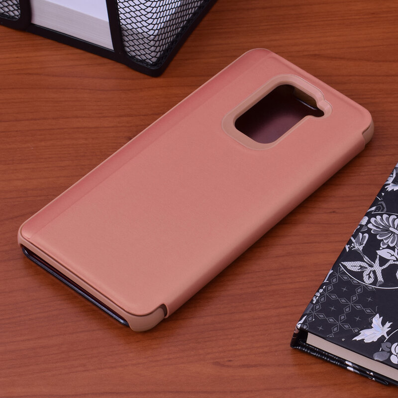 Husa Xiaomi Redmi Note 9 Flip Standing Cover - Pink