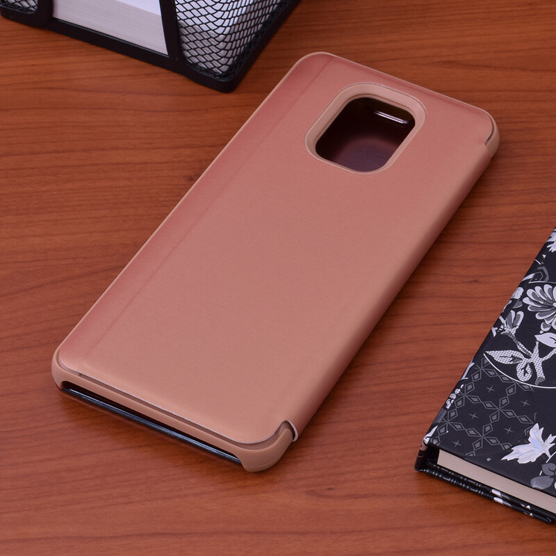 Husa Xiaomi Redmi Note 9S Flip Standing Cover - Pink