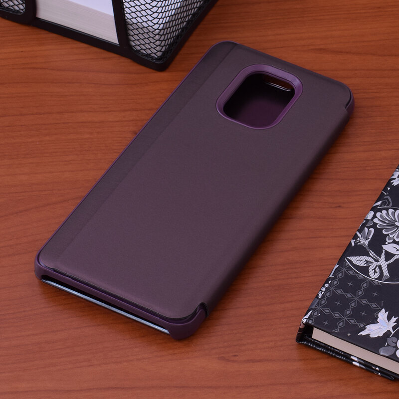 Husa Xiaomi Redmi Note 9 Pro Flip Standing Cover - Purple