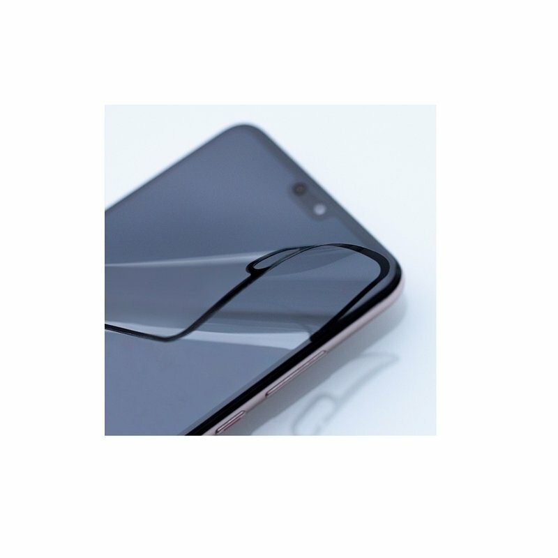 Folie iPhone XS 3MK Flexible Glass - Black