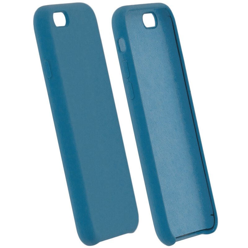 Husa iPhone 6 / 6S Silicon Soft Touch - Bleu