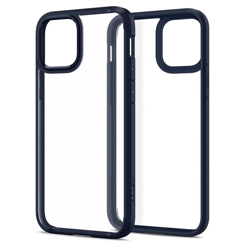 Husa iPhone 12 Spigen Ultra Hybrid Navy Blue