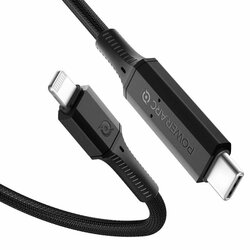 Cablu de date Power Arc PB1901 Type-C la Lightning, PD 100W, 2A, 1m, negru