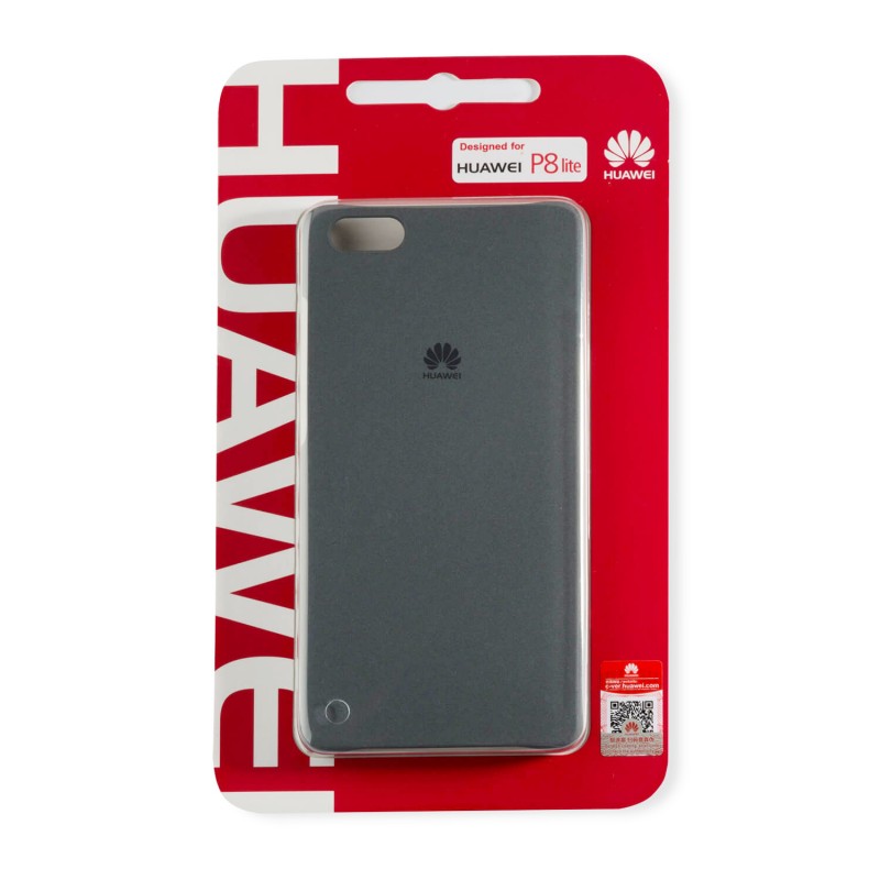 Husa Originala Huawei P8 Lite Plastic - Dark Grey