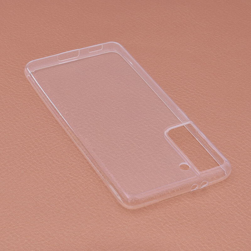 Husa Samsung Galaxy S21 5G Techsuit Clear Silicone, transparenta
