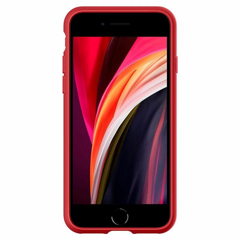 Husa iPhone 8 Spigen Thin Fit Pro - Rosu