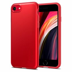 Husa iPhone 8 Spigen Thin Fit Pro - Rosu