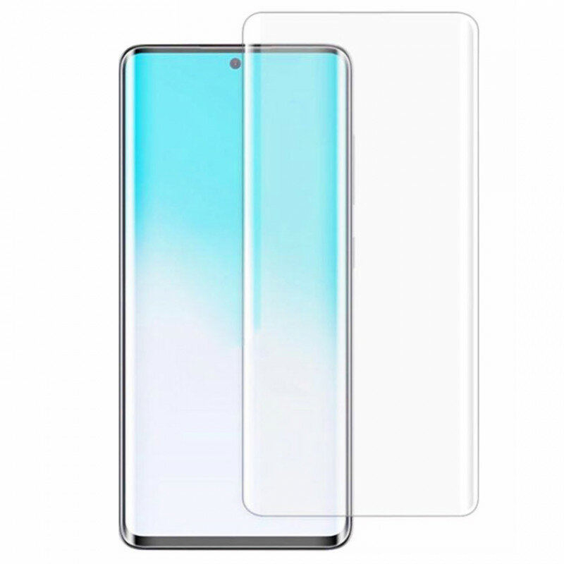 Folie Sticla Samsung Galaxy S20 Ultra 5G Lito UV Glue 9H Cu Lampa Si Adeziv Lichid - Clear