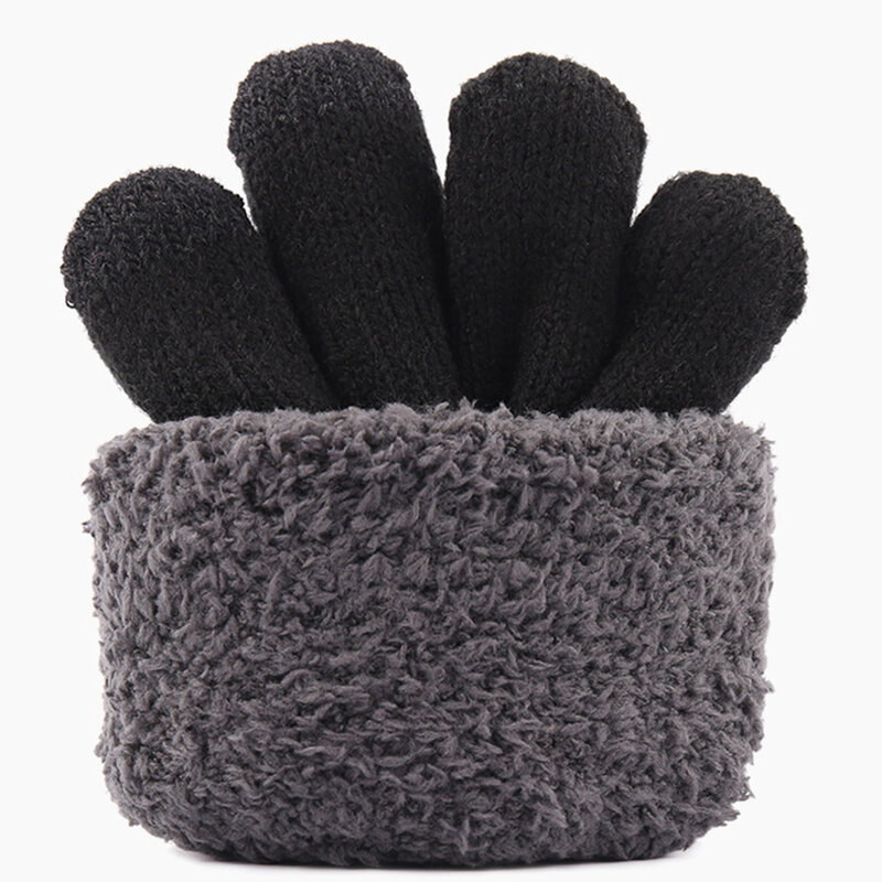 Manusi touchscreen unisex iWarm, negru, ST0005