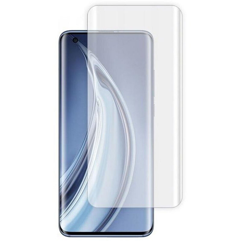 Folie Sticla Xiaomi Mi CC9 Pro Lito UV Glue 9H Cu Lampa Si Adeziv Lichid - Clear