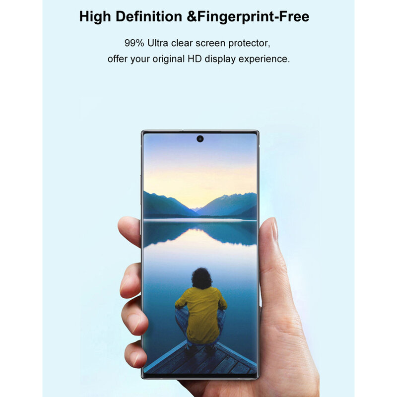 Folie Sticla OnePlus 7 Pro Lito UV Glue 9H Cu Lampa Si ...