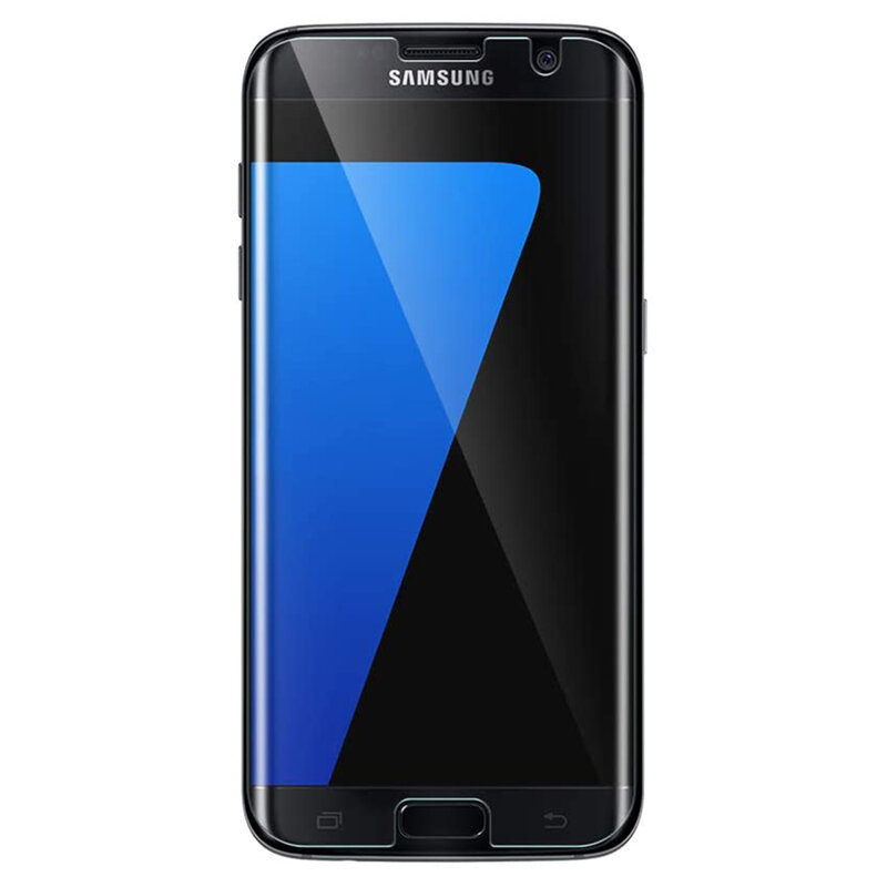 Folie Sticla Samsung Galaxy S7 Edge Lito UV Glue 9H Cu Lampa Si Adeziv Lichid - Clear
