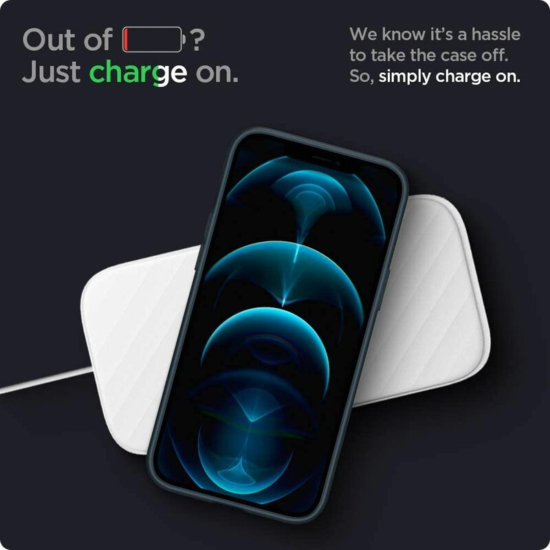 Husa iPhone 12 Pro Max Spigen Thin Fit - Metal Slate