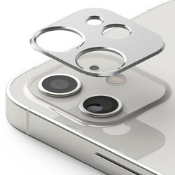 Protectie camera iPhone 12 mini Ringke Camera Styling, argintiu